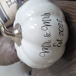 Mr and Mrs pumpkin 2022